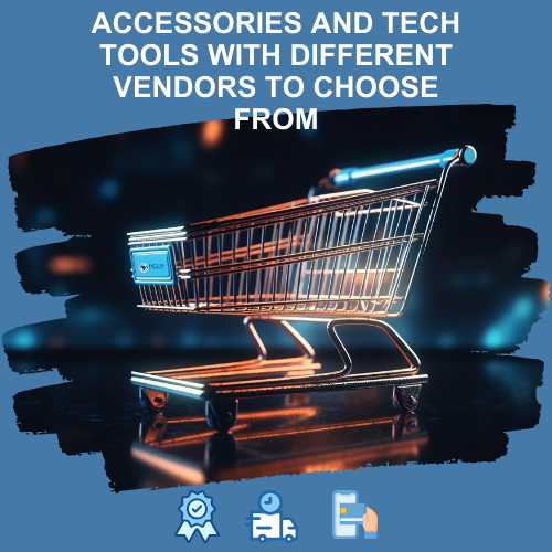 Accessories And Tech Tools With Different Vendors To Choose From (1)